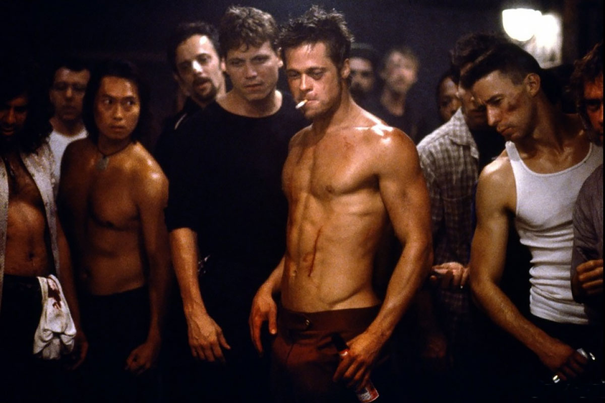 Brad Pitt - Entraînement du club de combat